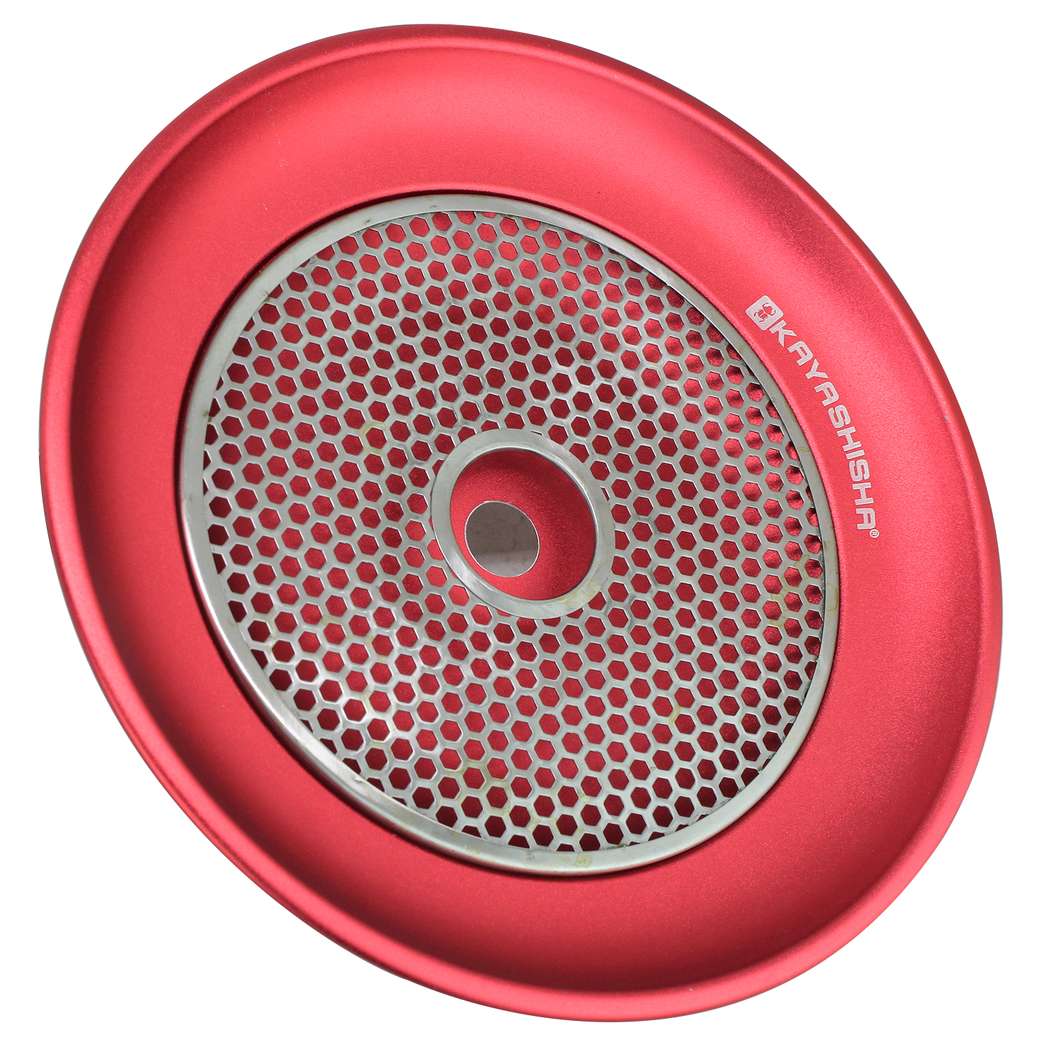 Kaya - Kohleteller mit Sieb - Rot