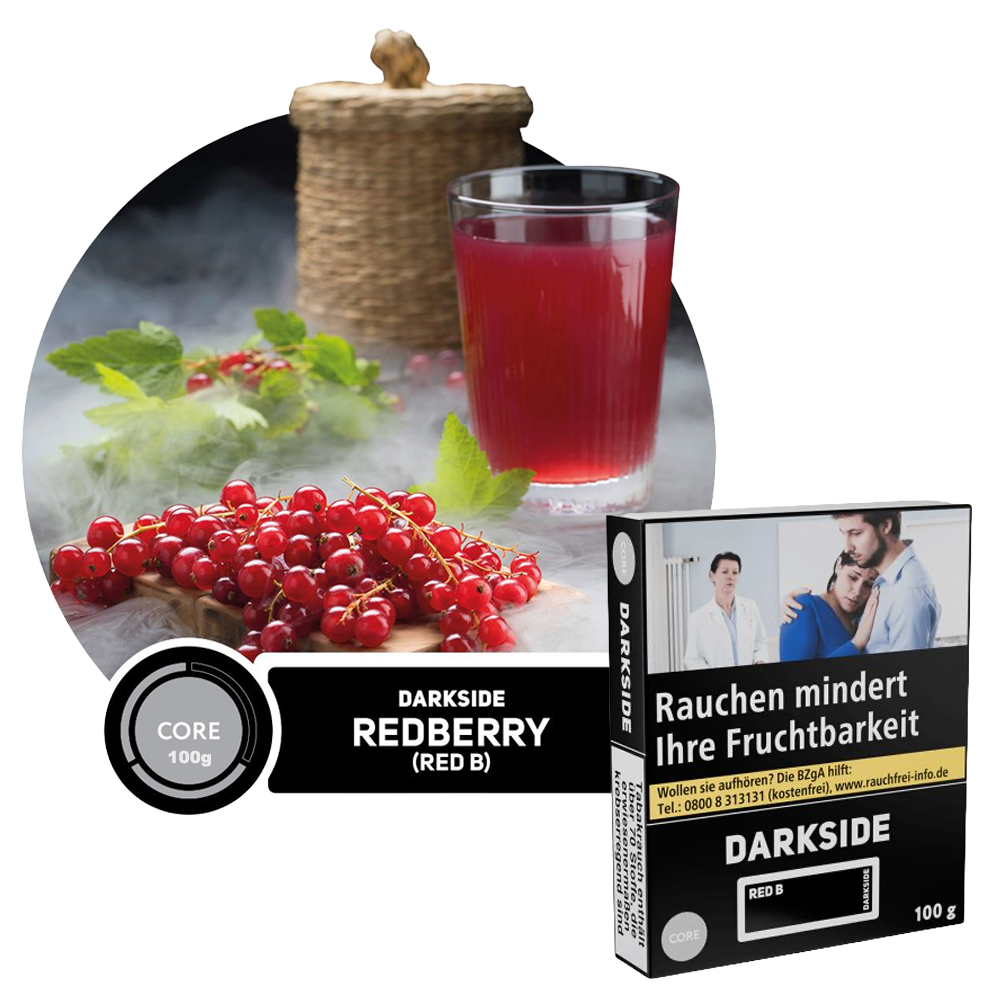 Darkside Core Tabak - Red B - 100g - 19,99€