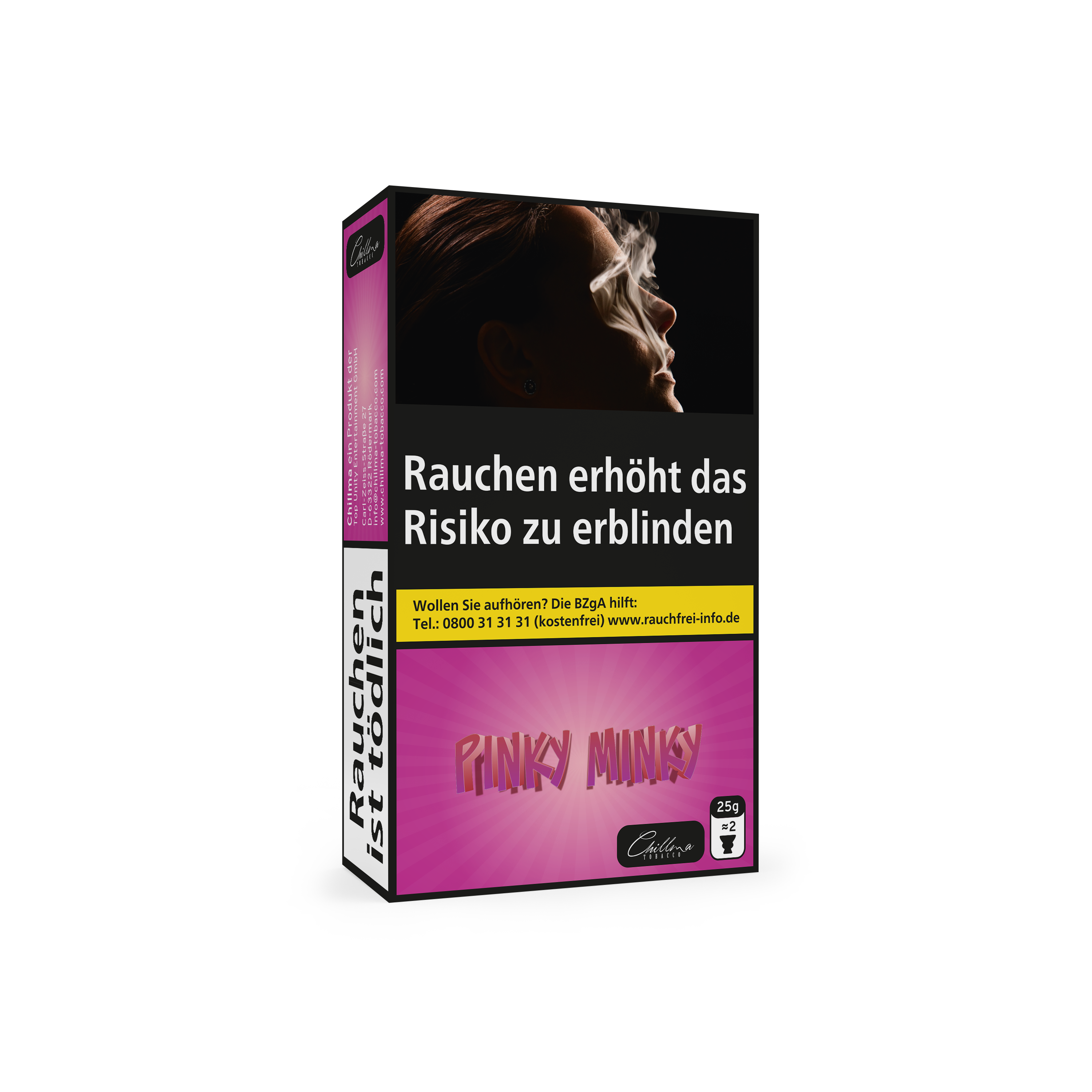 Chillma Tobacco - Pinky Minky - 25g