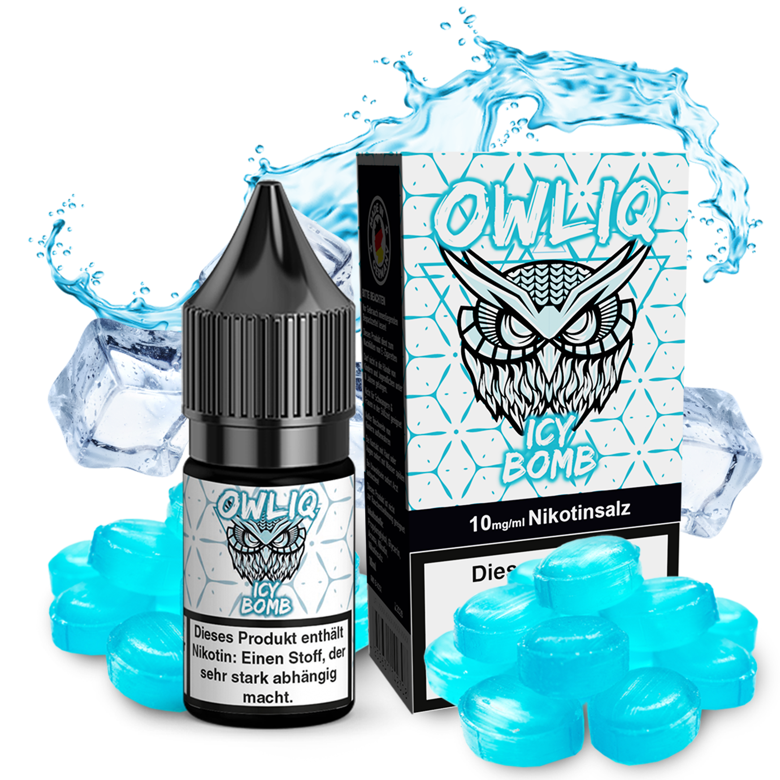 OWLIQ Liquid - Icy Bomb 10ml - 10mg