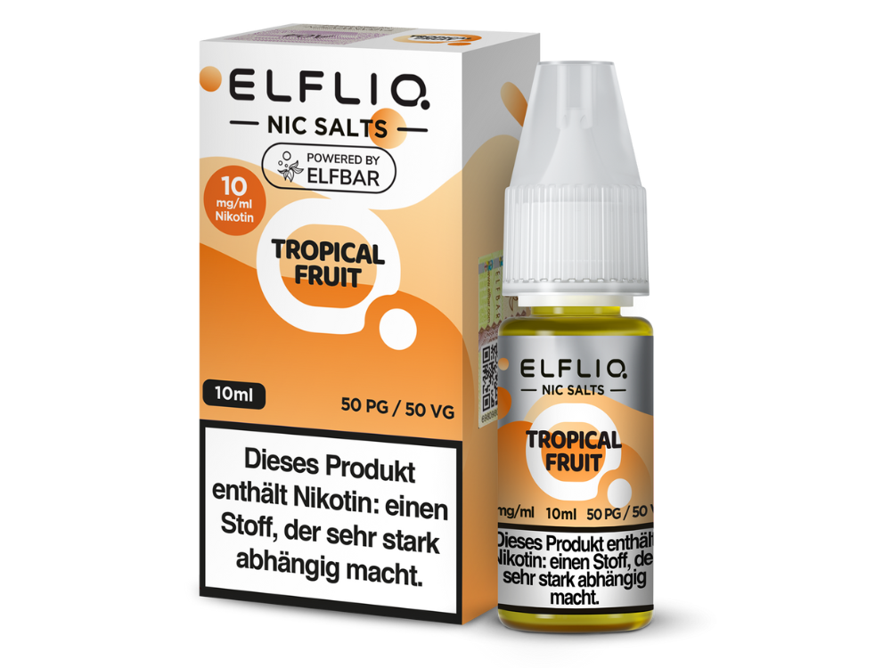ElfLiq by Elfbar - Tropical Fruit 10ml - 10mg