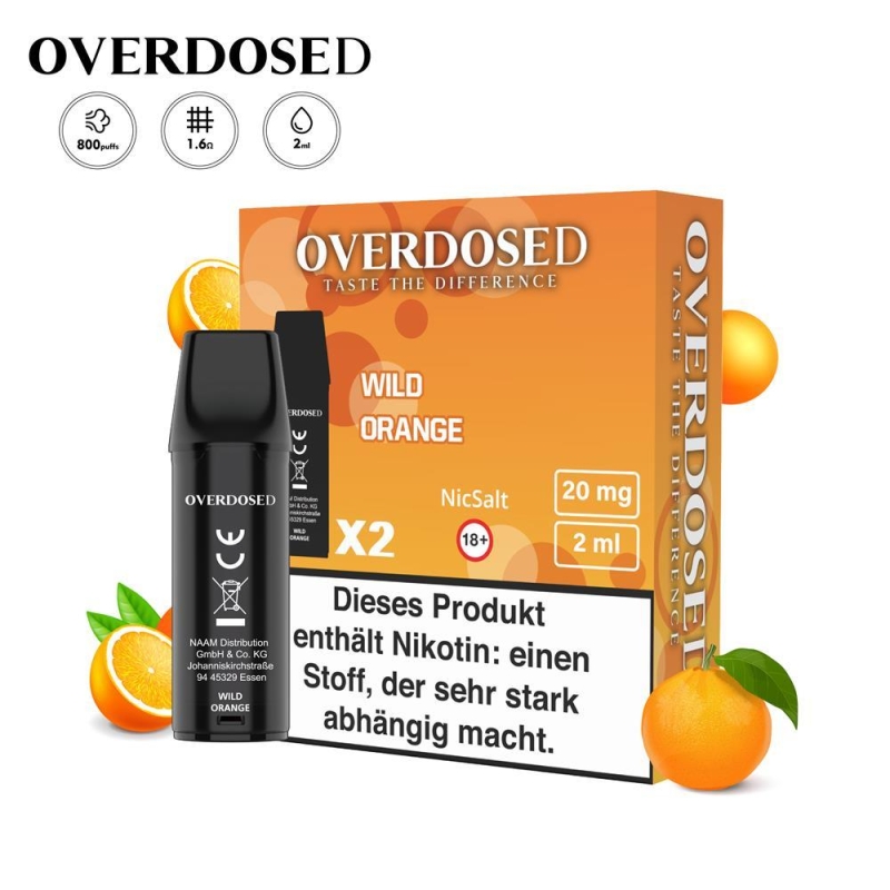 Overdosed - Pod - Wild Orange 20mg