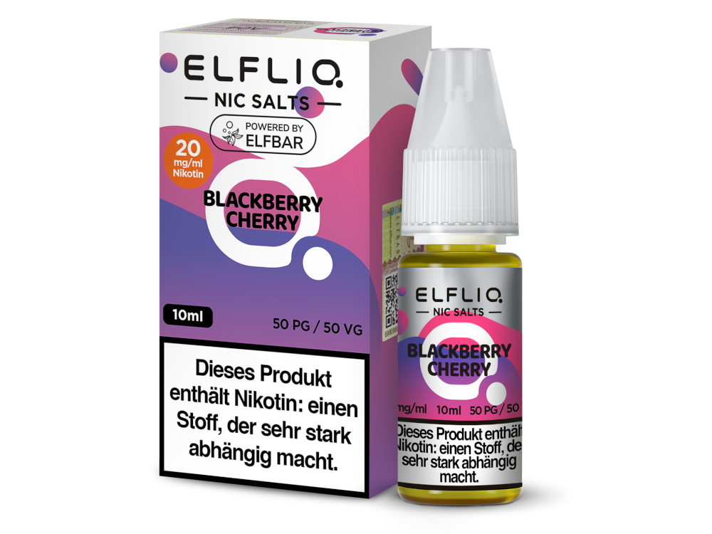 ElfLiq by Elfbar - Blackberry Cherry 10ml - 20mg