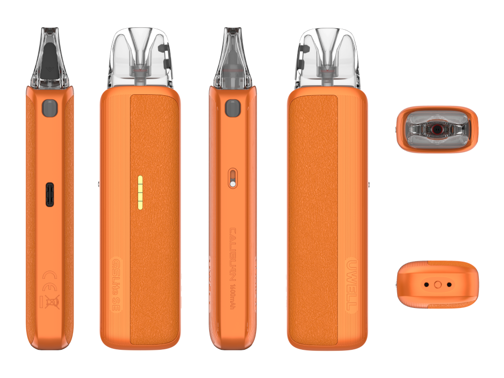 Uwell E-Zigarette - Caliburn G5 Lite SE - Orange Leather