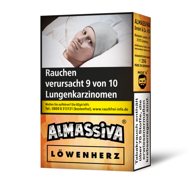 Almassiva Tobacco - Löwenherz - 25g
