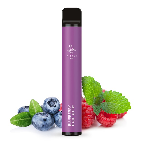 ElfBar 600 - Einweg E-Zigarette - Blueberry Raspberry 20mg