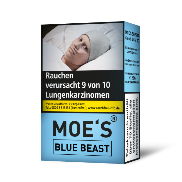 MOE'S Tobacco - Blue Beast - 25g